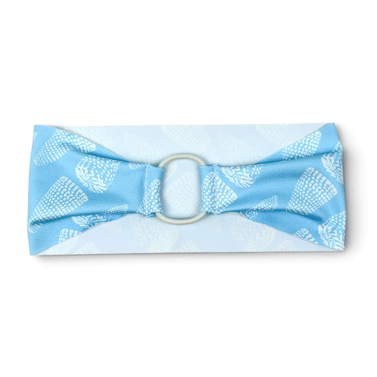 Light Blue Cone Shells Dive Headband