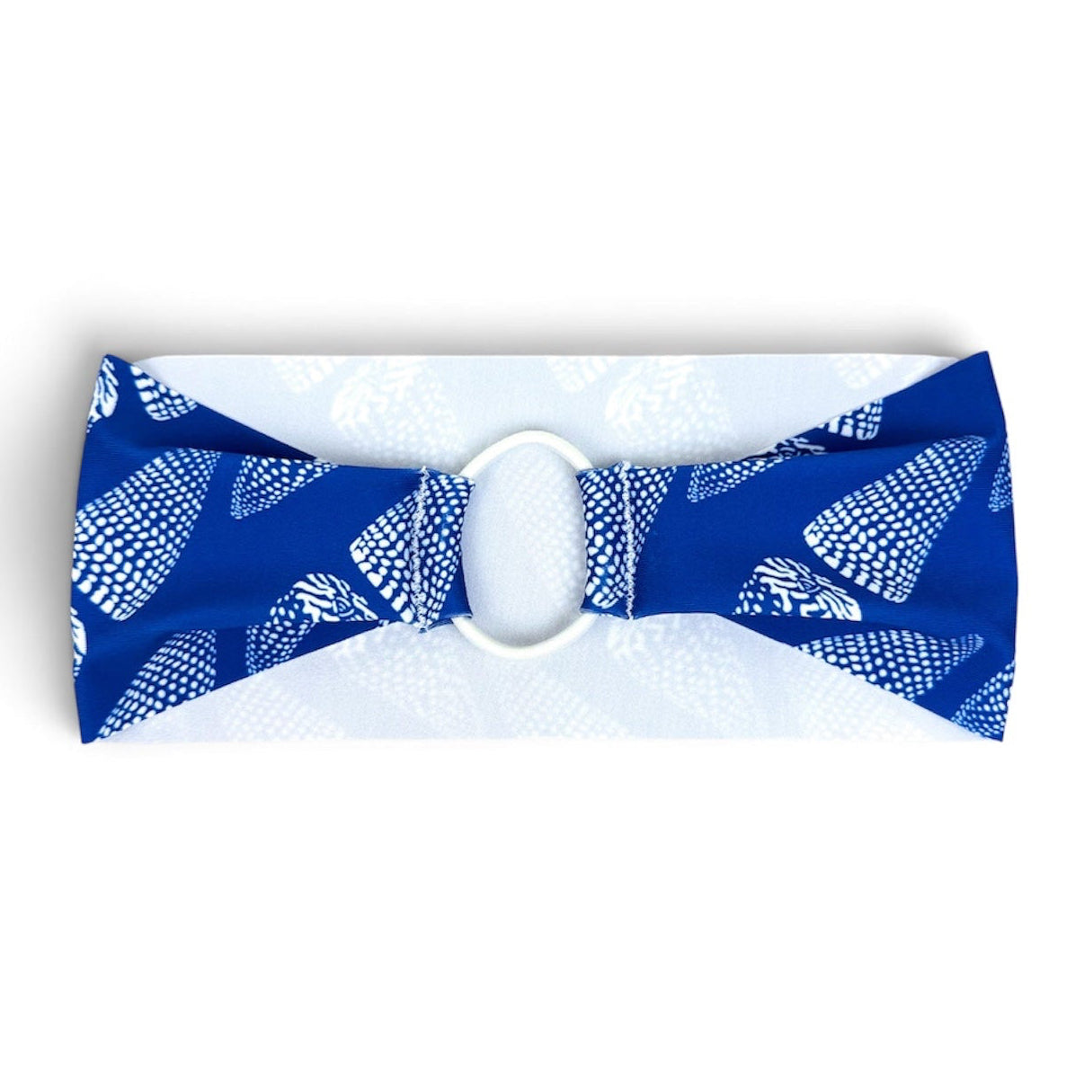 Electric Blue Cone Shells Dive Headband
