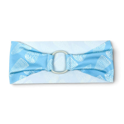 Light Blue Cone Shells Dive Headband