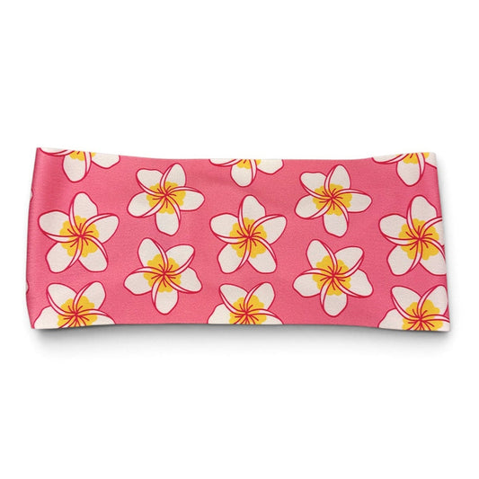 Plumeria Lover Pink Dive Headband