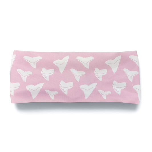 Pink Shark Teeth Dive Headband