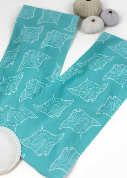 Light Teal Manta Dive Headband