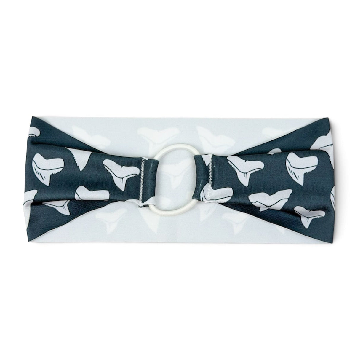 Gray Shark Teeth Dive Headband