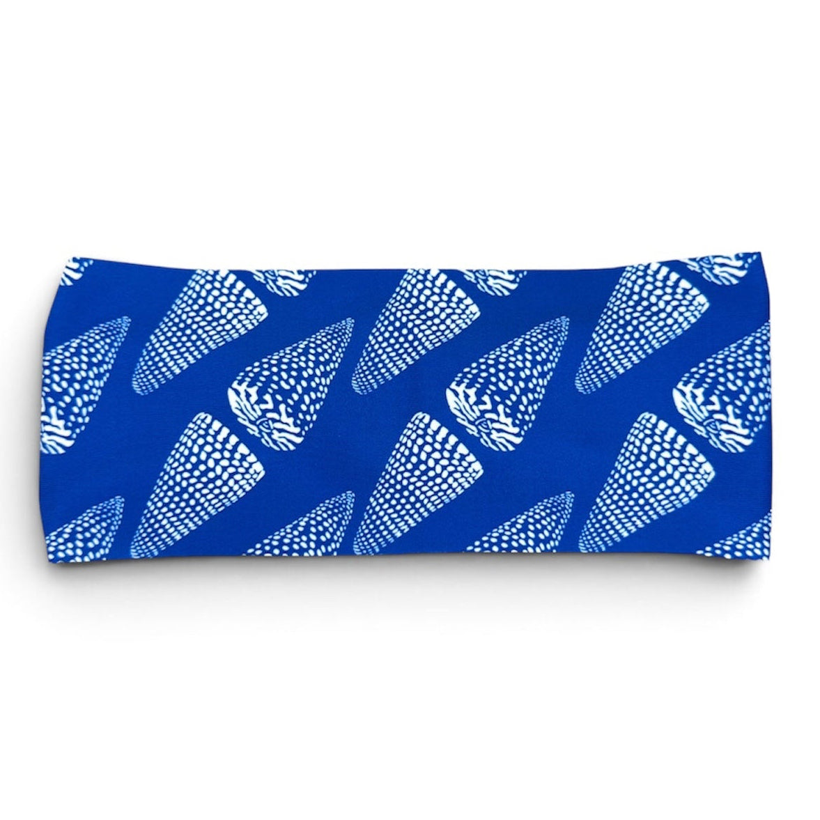 Electric Blue Cone Shells Dive Headband